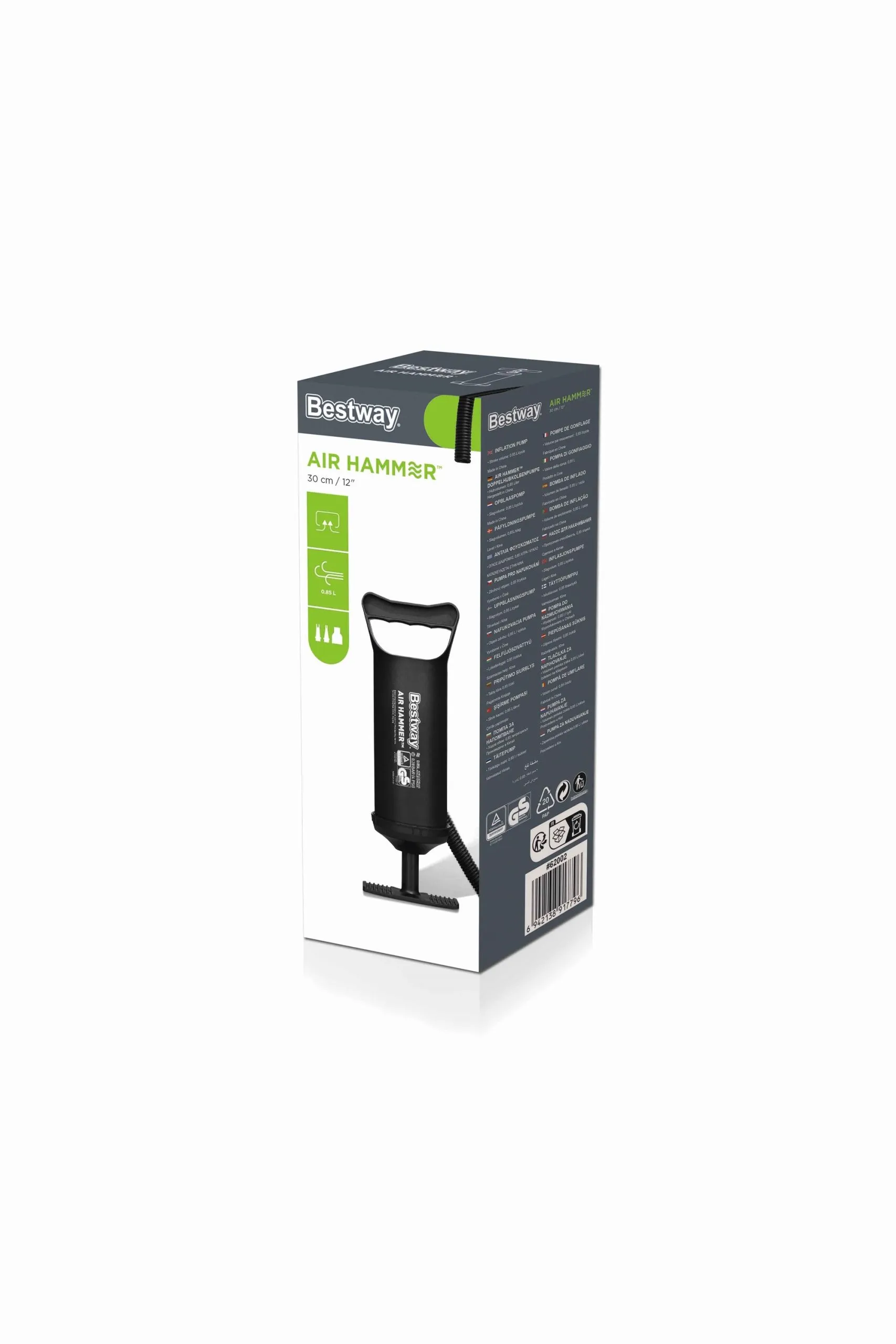 bestway 62002 30cm ručna pumpa - slika 9