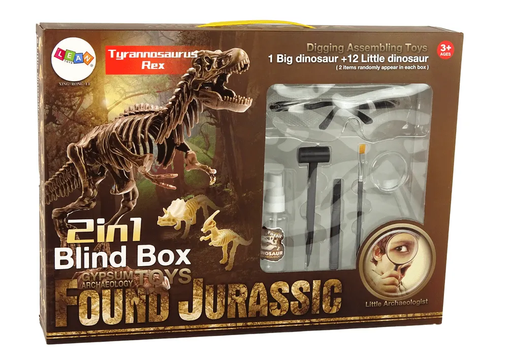 dječji arheološki set 2u1 t-rex - slika 5