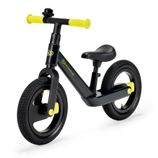kinderkraft goswift dječji bicikl bez pedala crni - slika 2