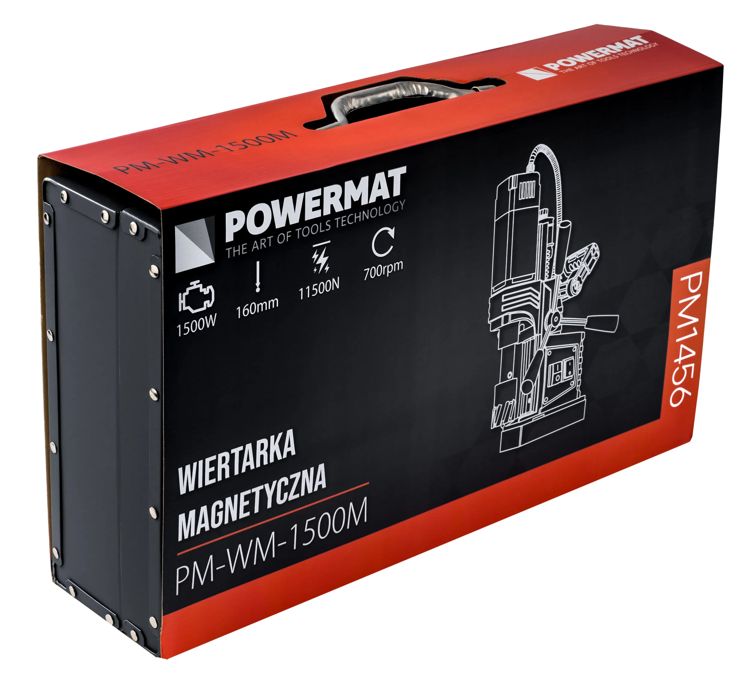 powermat magnetska bušilica pm-wm-1500m - slika 3