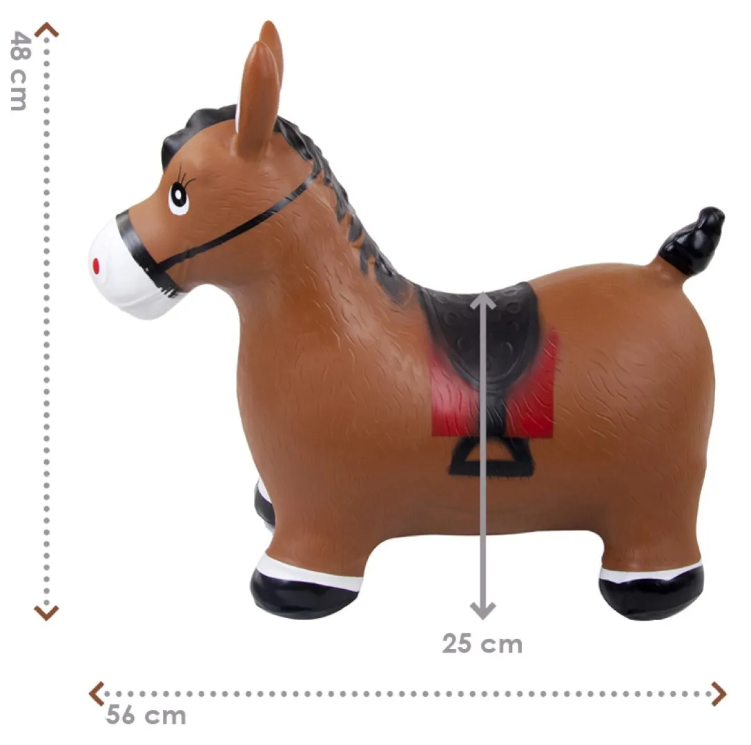 konjić za skakanje 60cm smeđi - slika 9