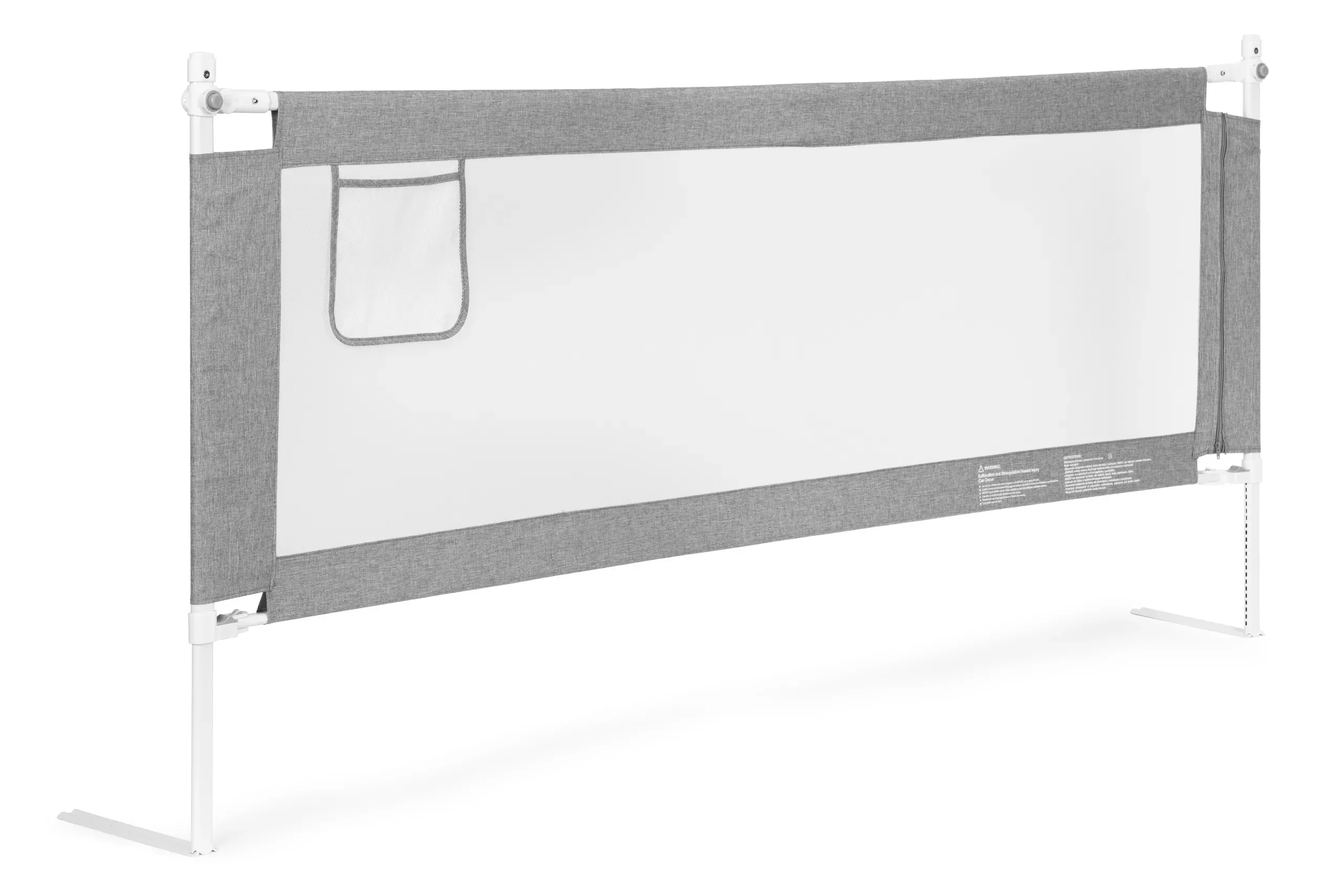 ograda za krevet, 200 cm, zaštitna pregrada za djecu, ecotoys - slika 4