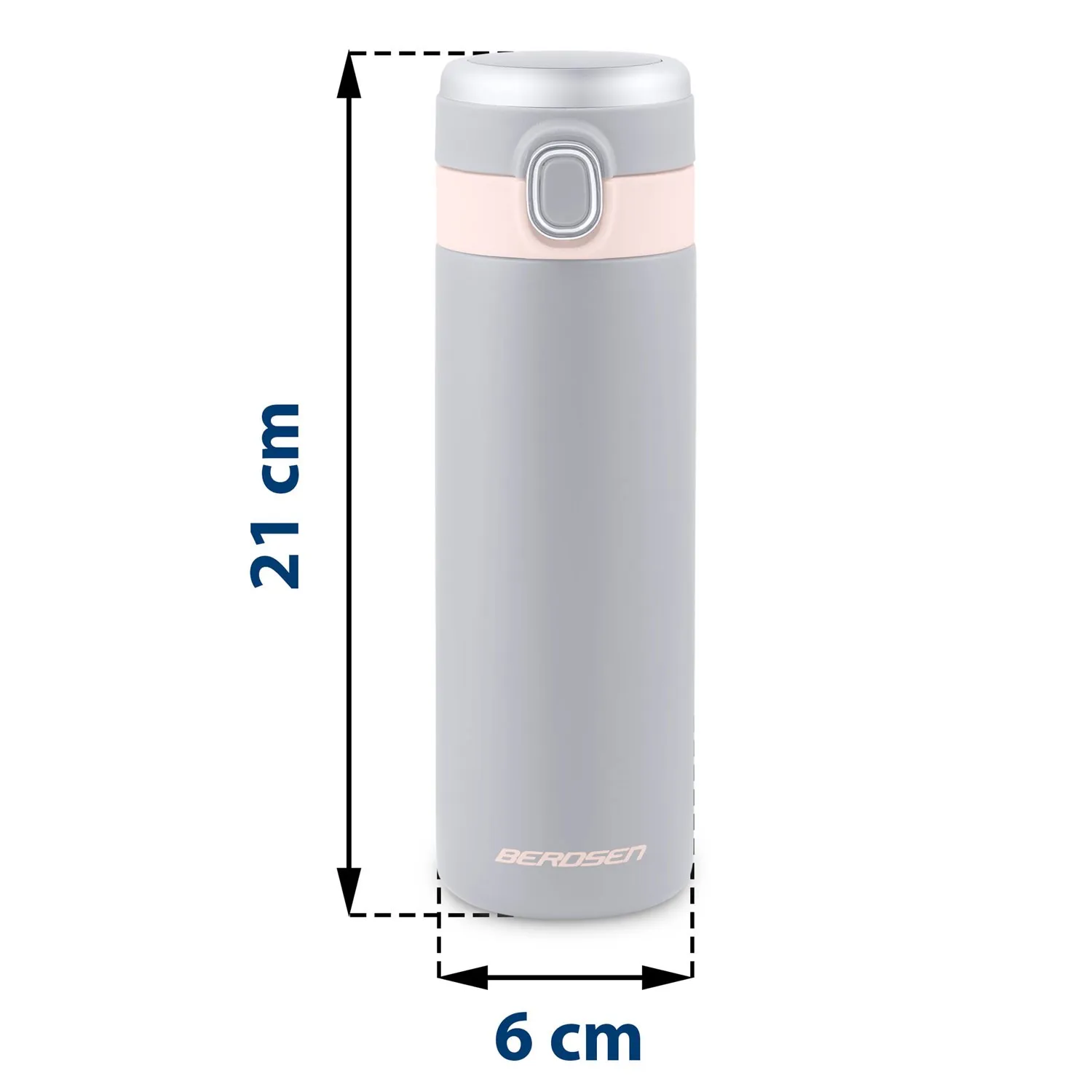 vakuumska termosica 450 ml bd-786 siva - slika 9