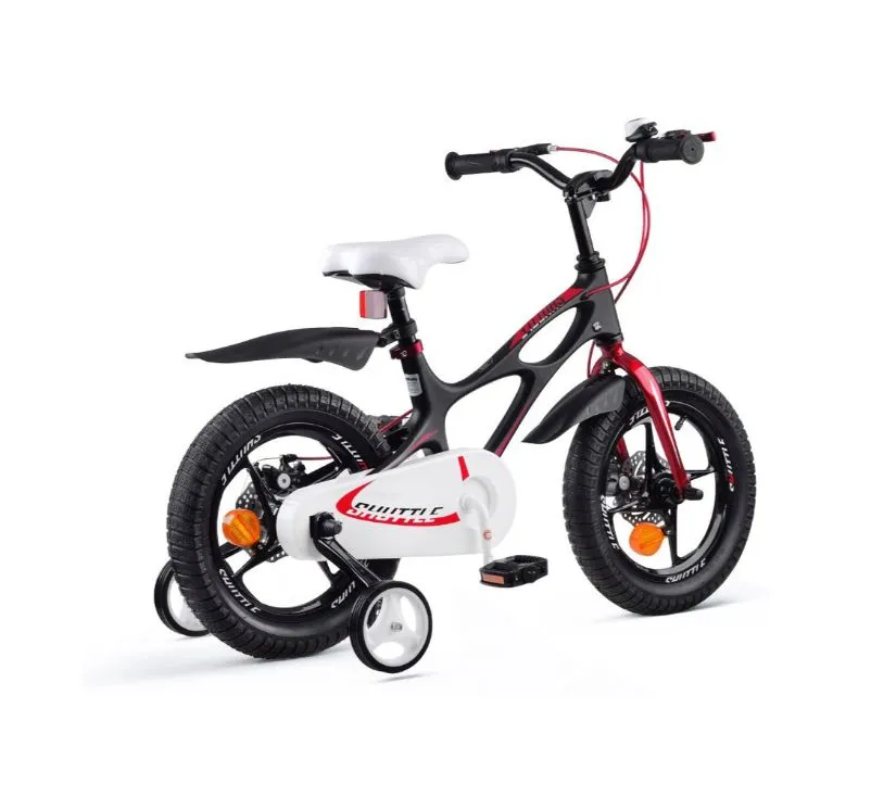 dječji bicikl 14" space shuttle crni 8,7kg - slika 3