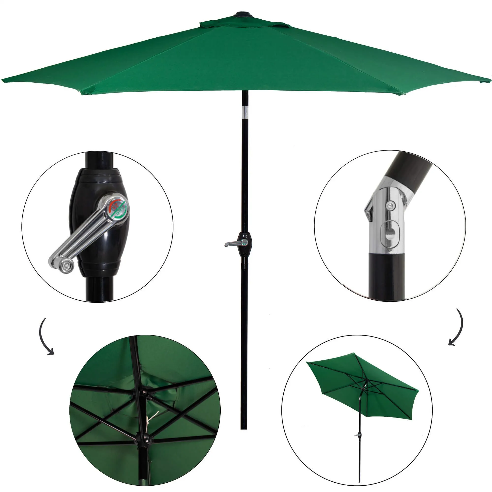 vrtni suncobran gu0033 250 cm - slika 12