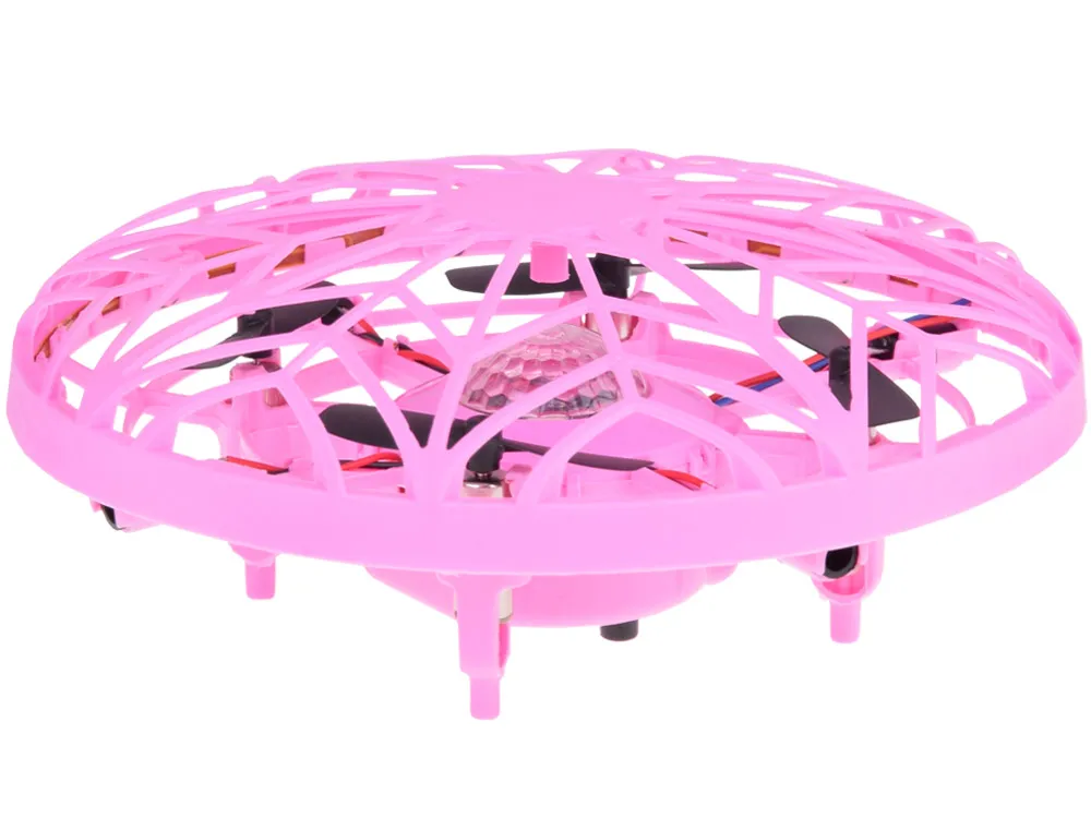 leteći disk dron s led svjetlom - slika 5