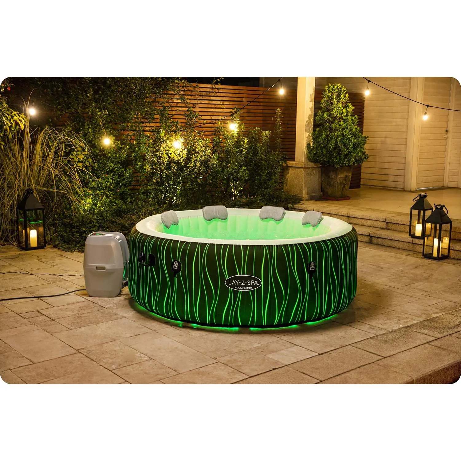 lay-z holivudski spa na napuhavanje za 6 osoba bestway 60059 - slika 8
