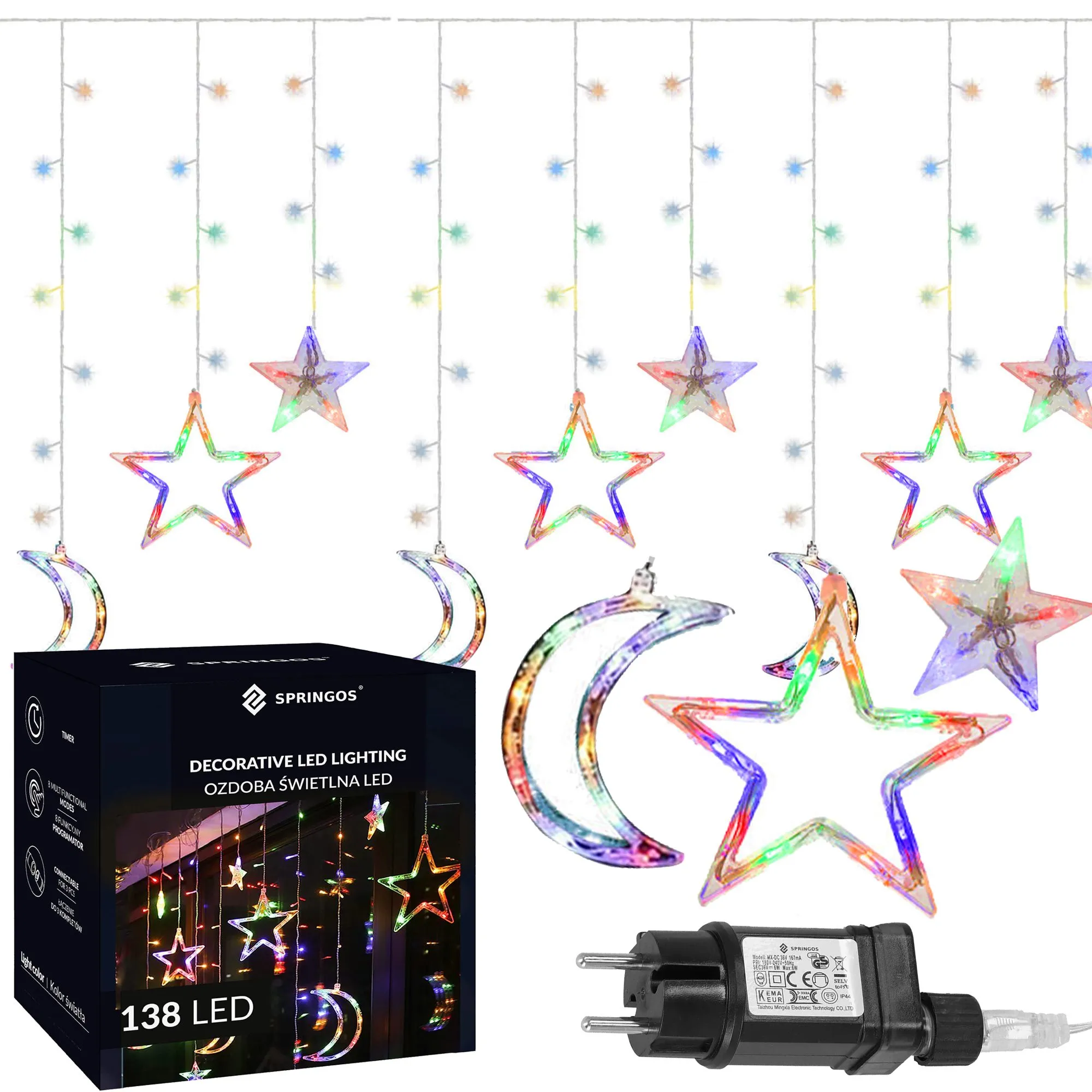 svjetlosni ukras 138 led dioda - slika 8