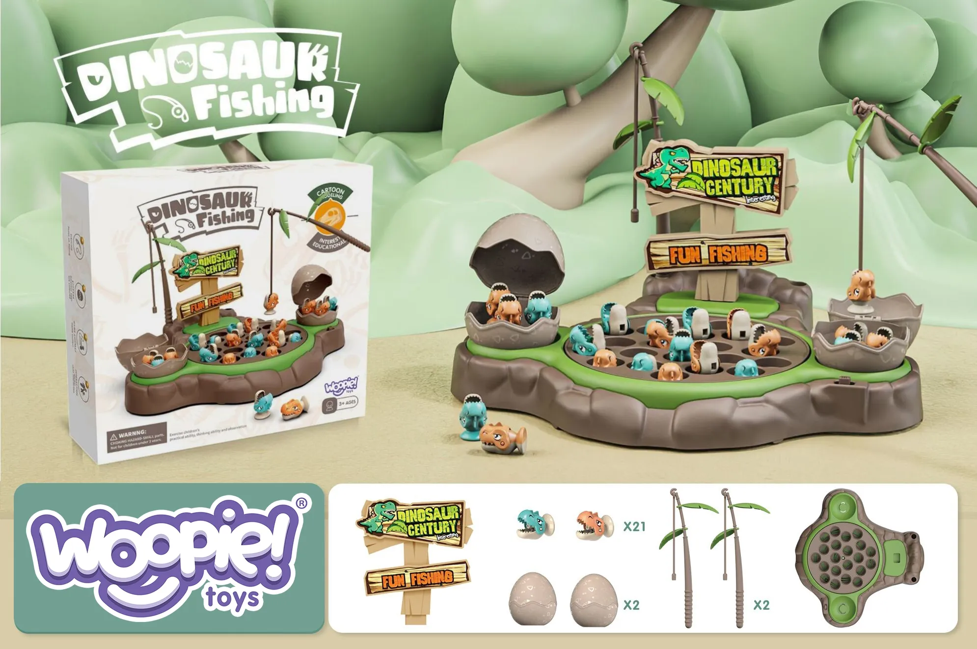 woopie pecanje dinosaura - slika 3
