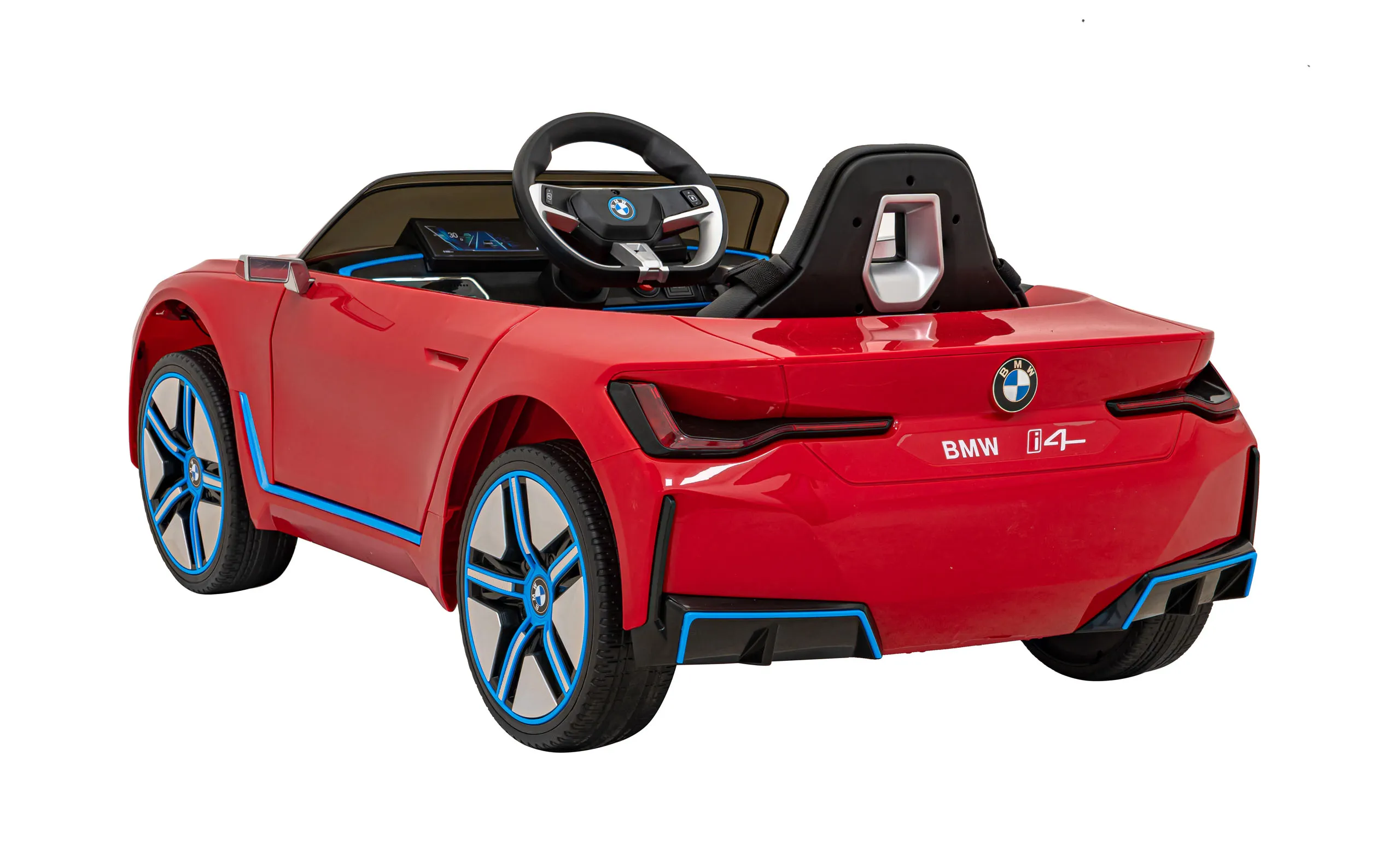 bmw i4, auto na akumulator, crveni - slika 6