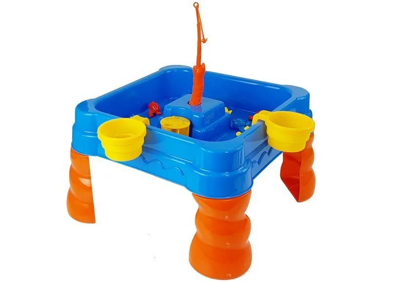 društvena igra veliki set za pecanje plavi - slika 3