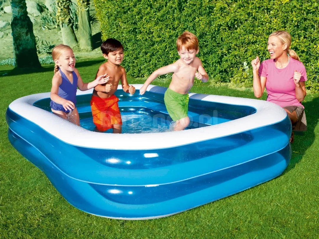 bestway obiteljski bazen na napuhavanje 262 x 175 x 51 cm + pokrov - slika 5