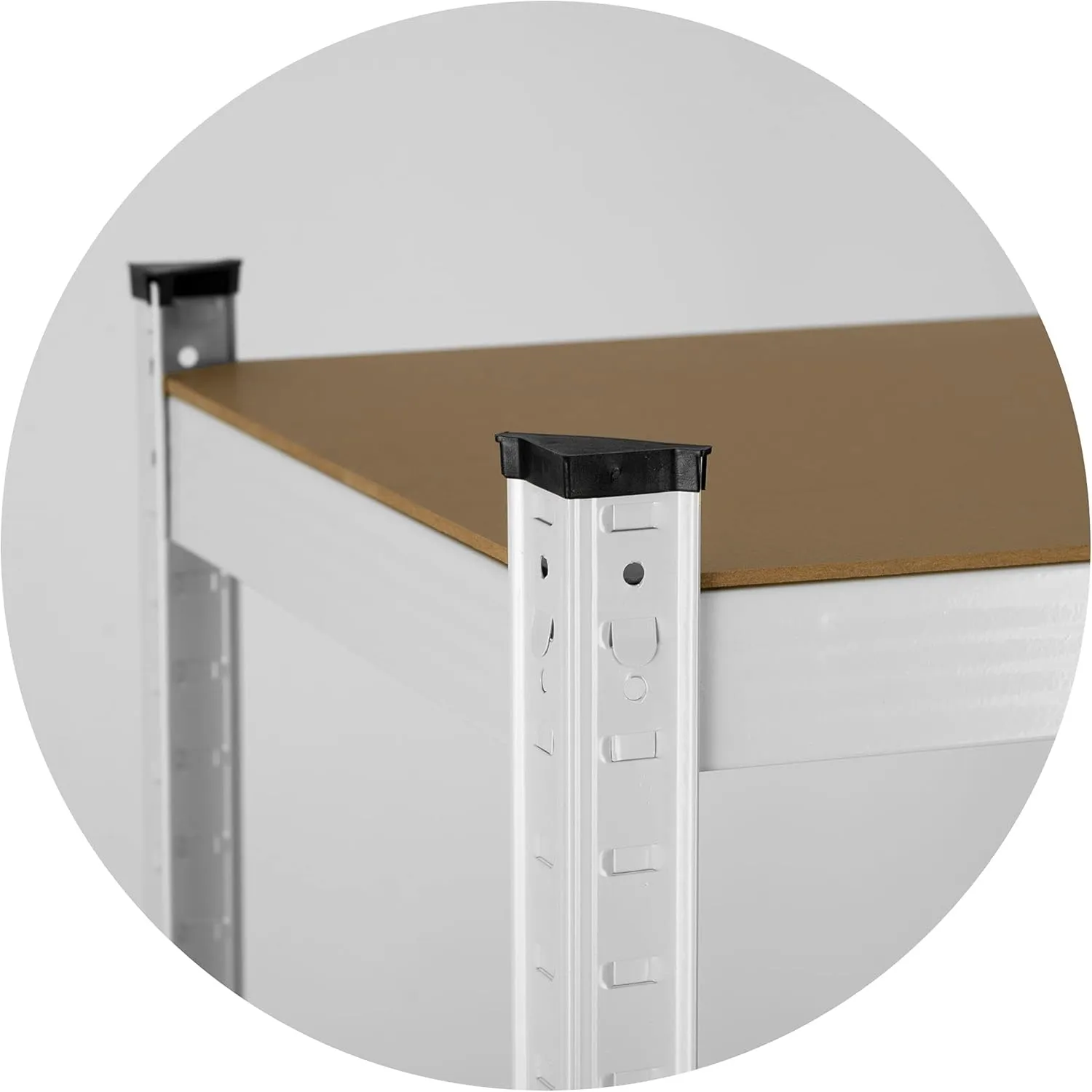 landgraf metalni stalak za odlaganje 875 kg 150x75x30 cm bijeli - slika 7