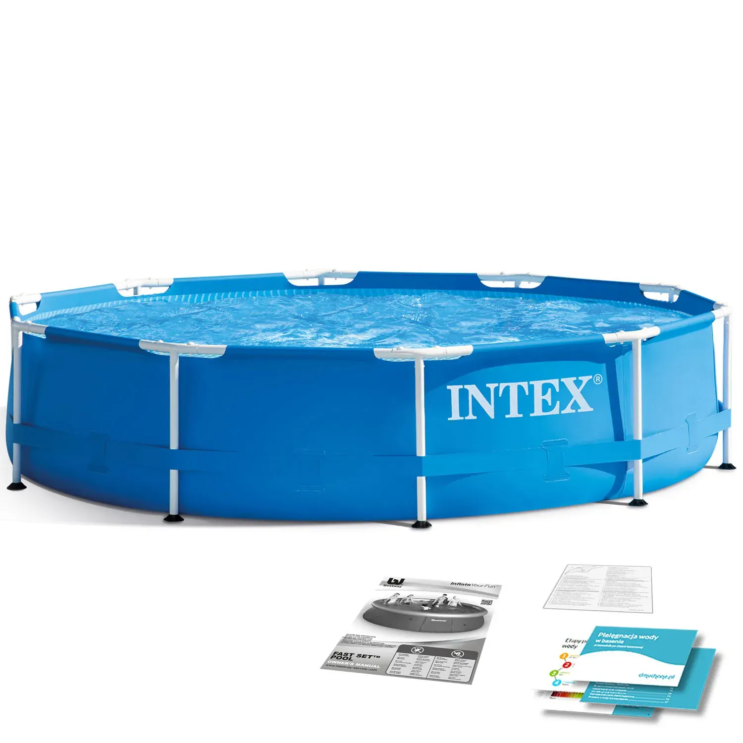okvirni vrtni bazen 305 x 76 cm intex - slika 1