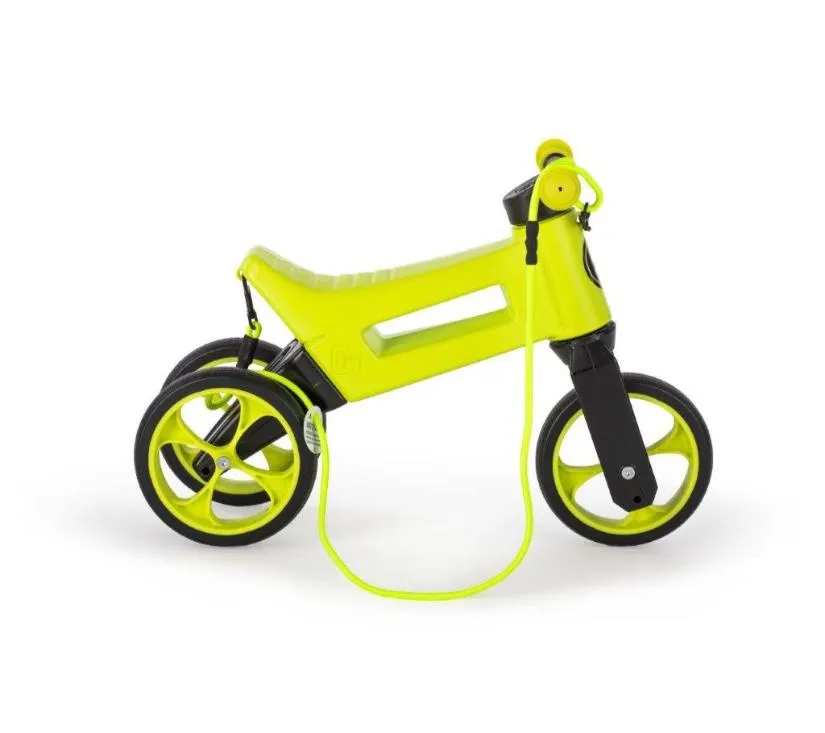 funny wheels tricikl super sport 2u1 neon zelena - slika 5