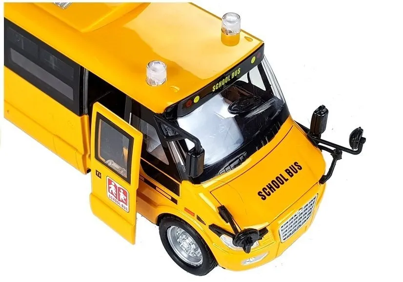 metalni školski autobus na navijanje - slika 6