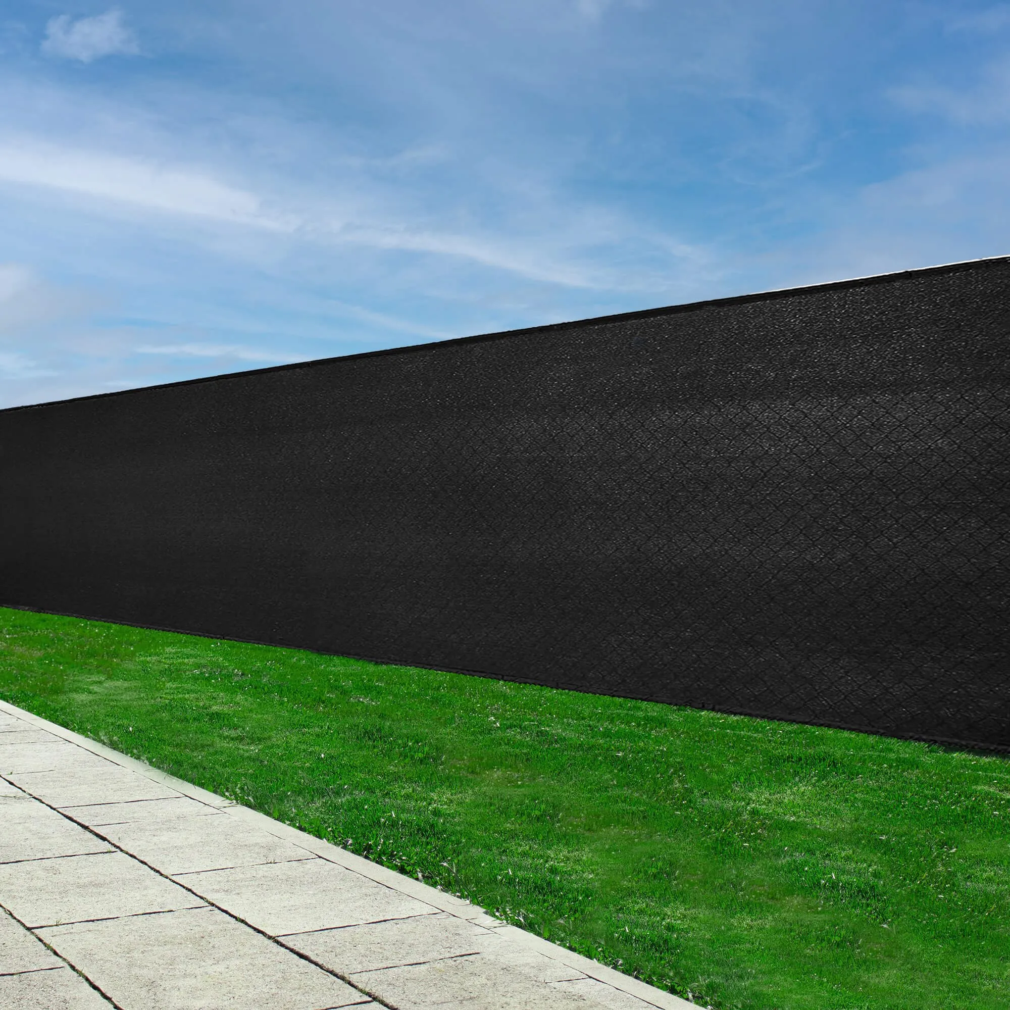 mreža za sjenilo crna 140 gsm 1,5 x 10 m 50 vezica - slika 4