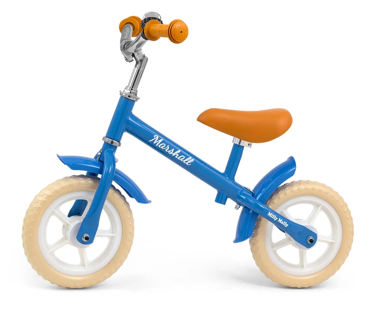 milly mally dječji bicikl bez pedala marshall plavi - slika 3