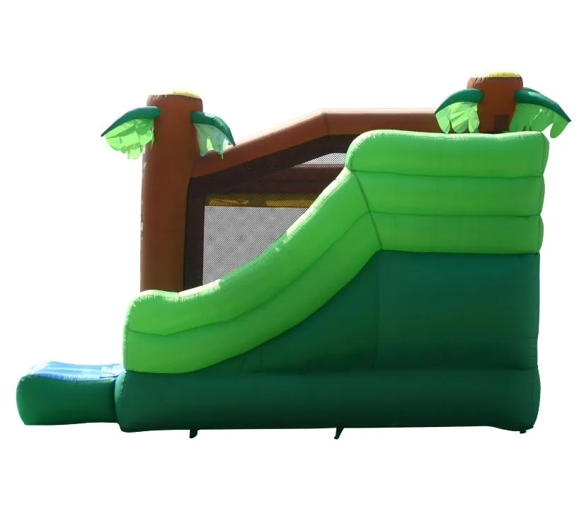 happy hop dvorac na napuhavanje jungle s toboganom - slika 6
