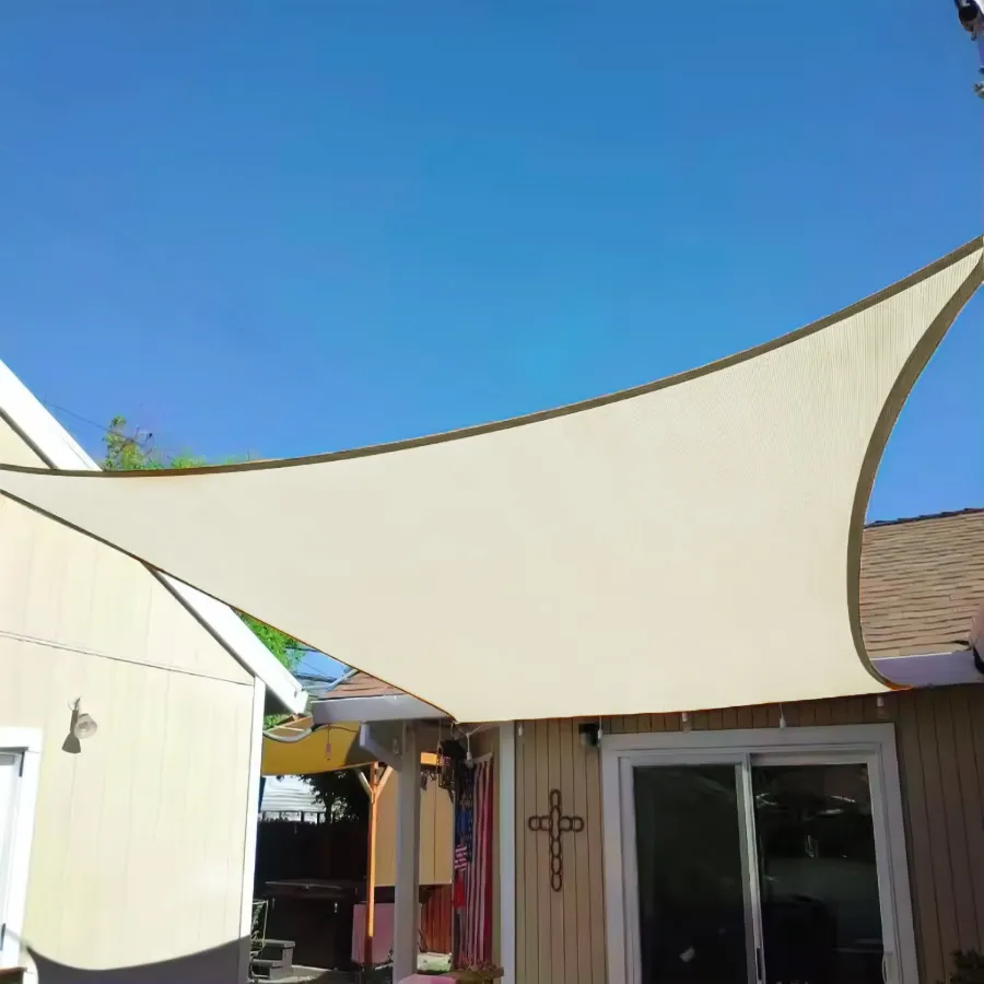 modernhome suncobran jedro - bež - 4 x 4 m - slika 5