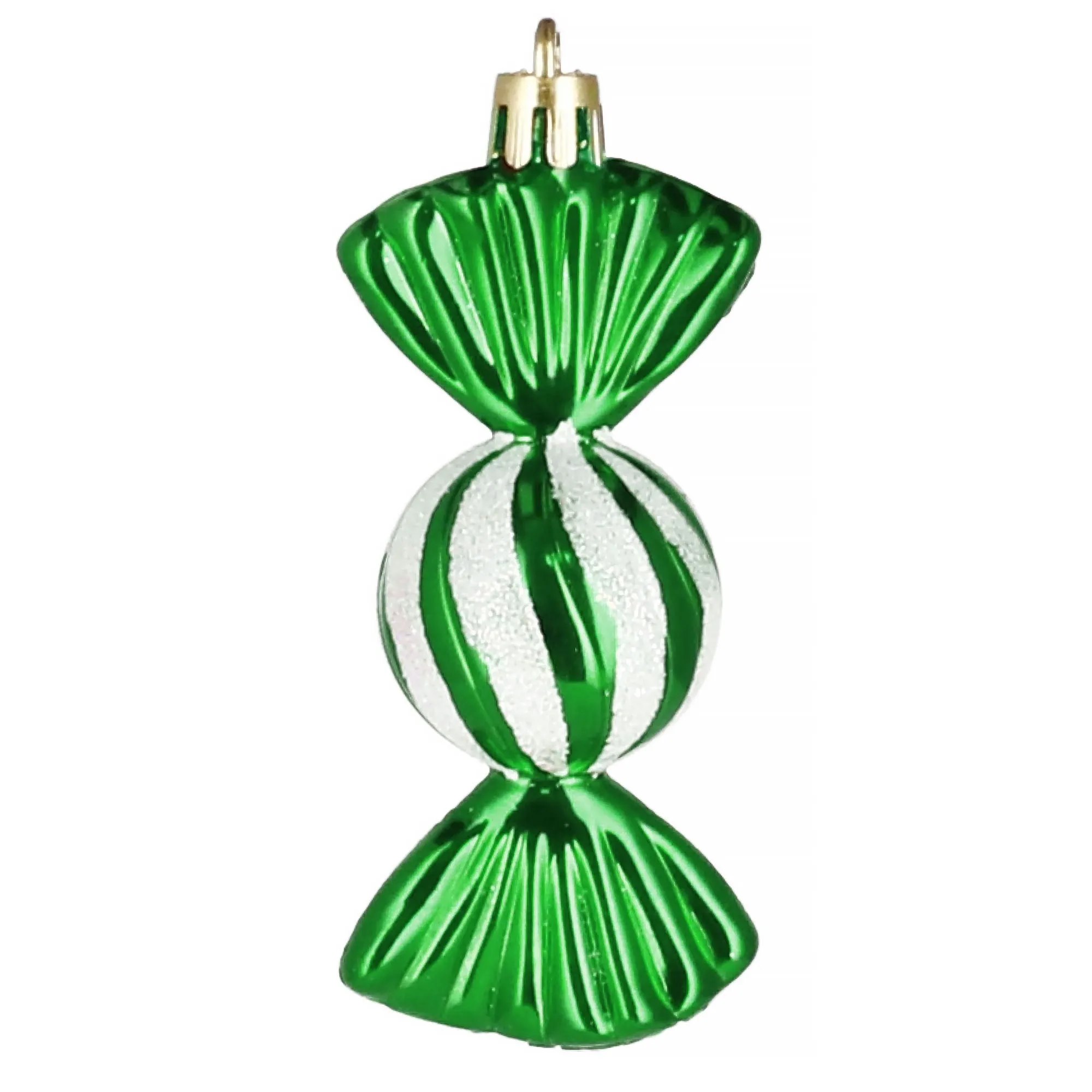 božićne kuglice 6 cm – set od 5 komada, bomboni - slika 11