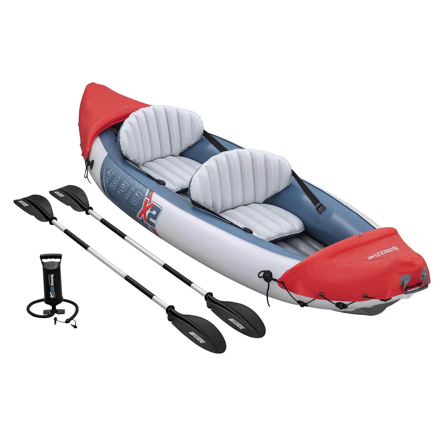 kajak na napuhavanje lite rapid x2 321 x 88 cm bestway 65077 - slika 5