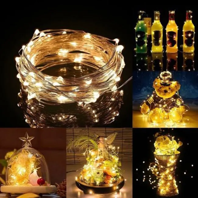 led lampica na baterije – 20 led dioda - slika 6