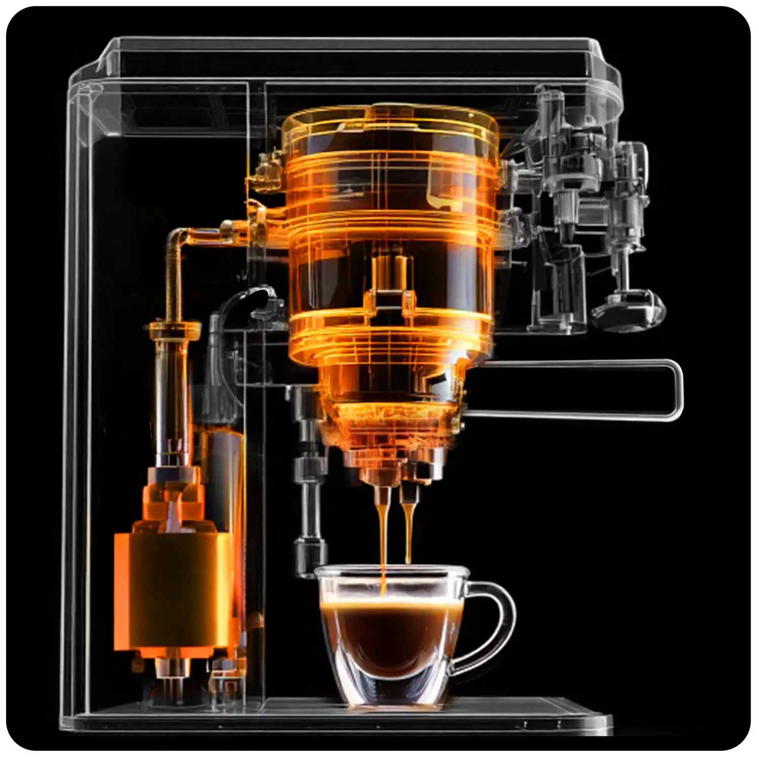 berdsen bd-771 aparat za espresso od 20 bara, crni - slika 7