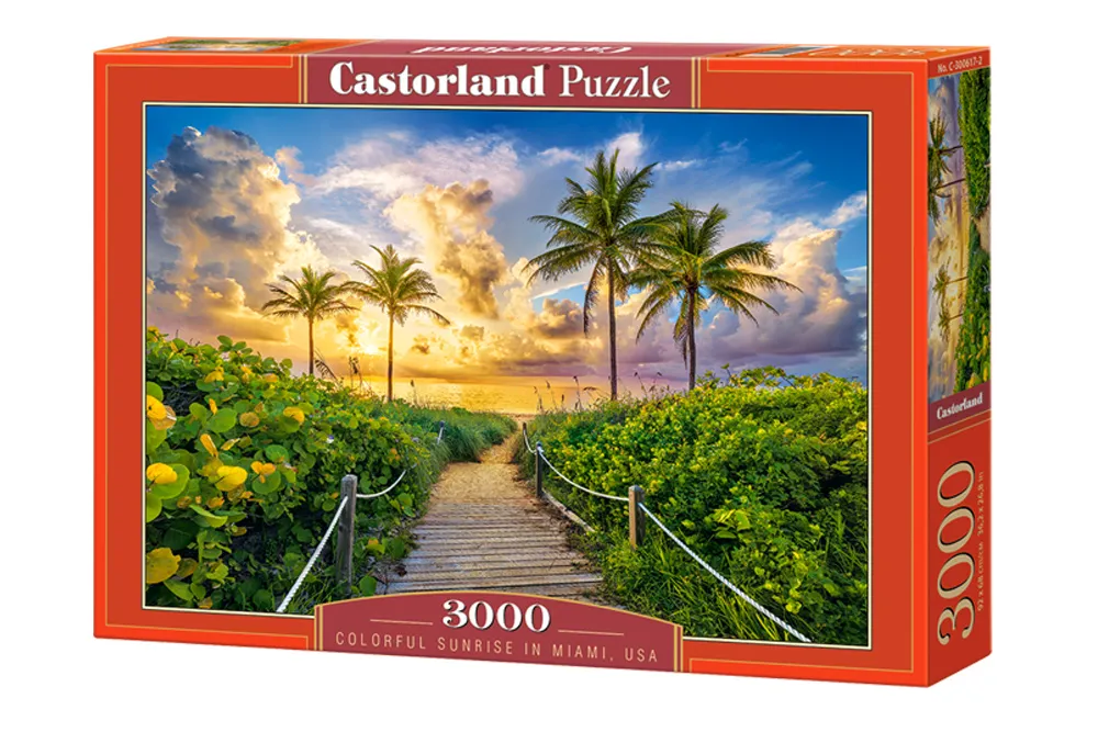 castorland puzzle miami 3000kom. - slika 4