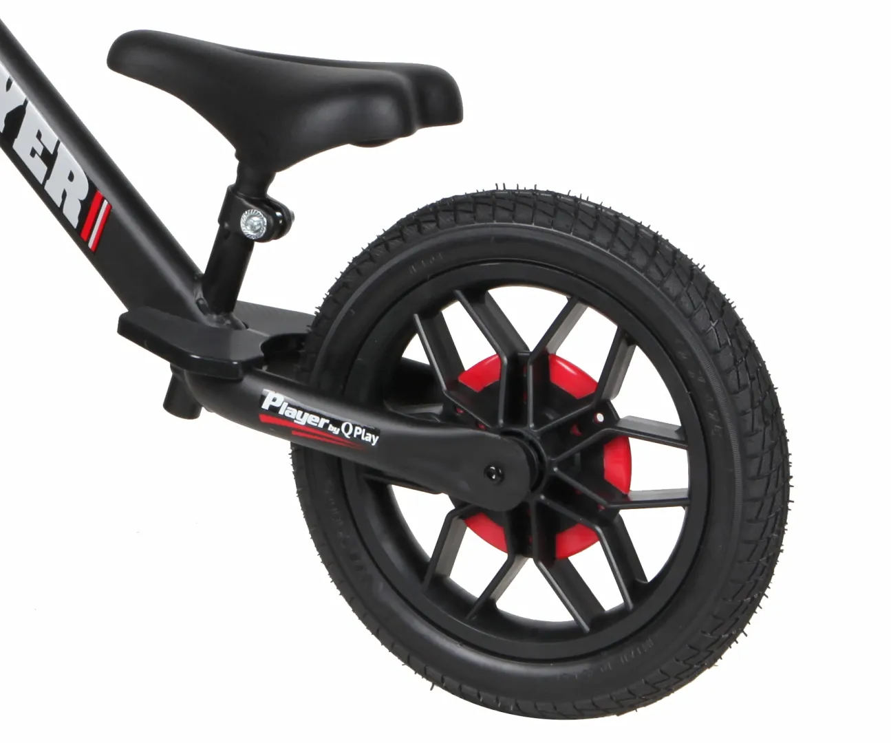 qplay dječji bicikl bez pedala player crveni - slika 7
