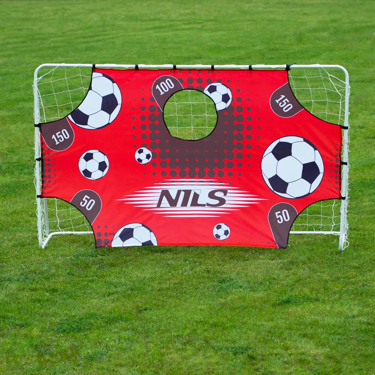 nils nogometni gol s mrežom i metama 2 u 1 - slika 8
