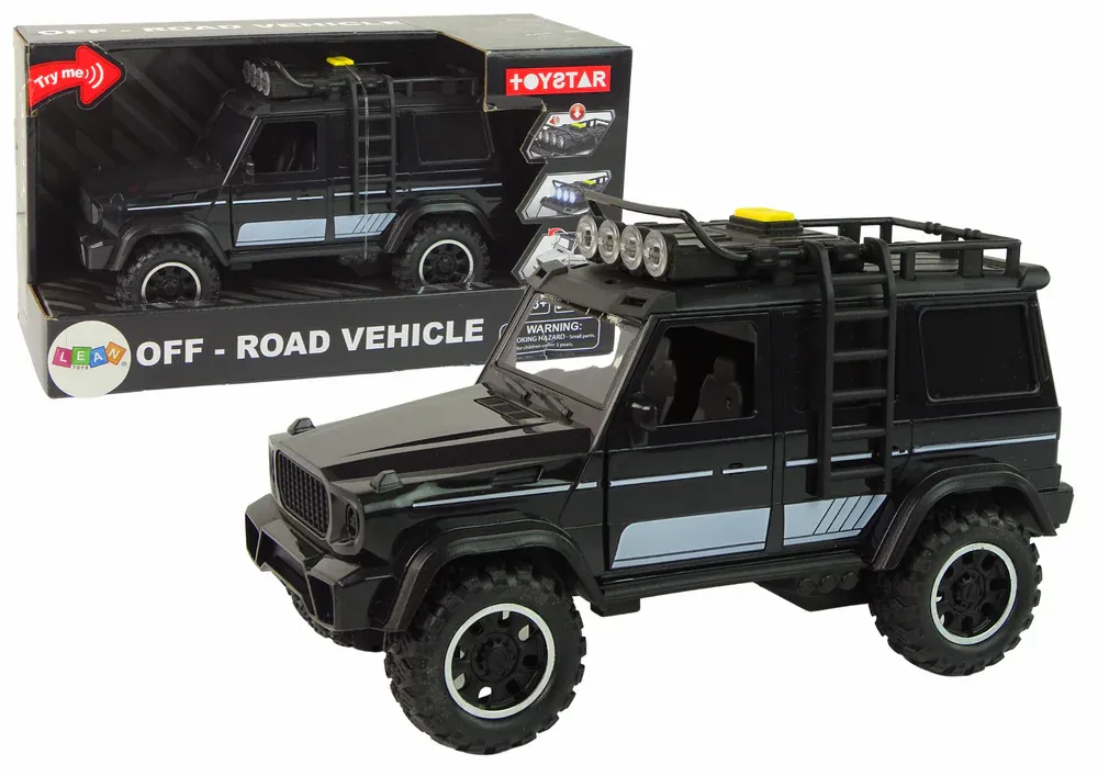 toystar off-road auto na frikcijski pogon crni - slika 1