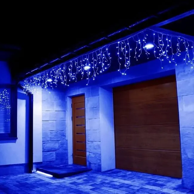 svjetlosna zavjesa u obliku ledenih siga s 500 led lampica - slika 12