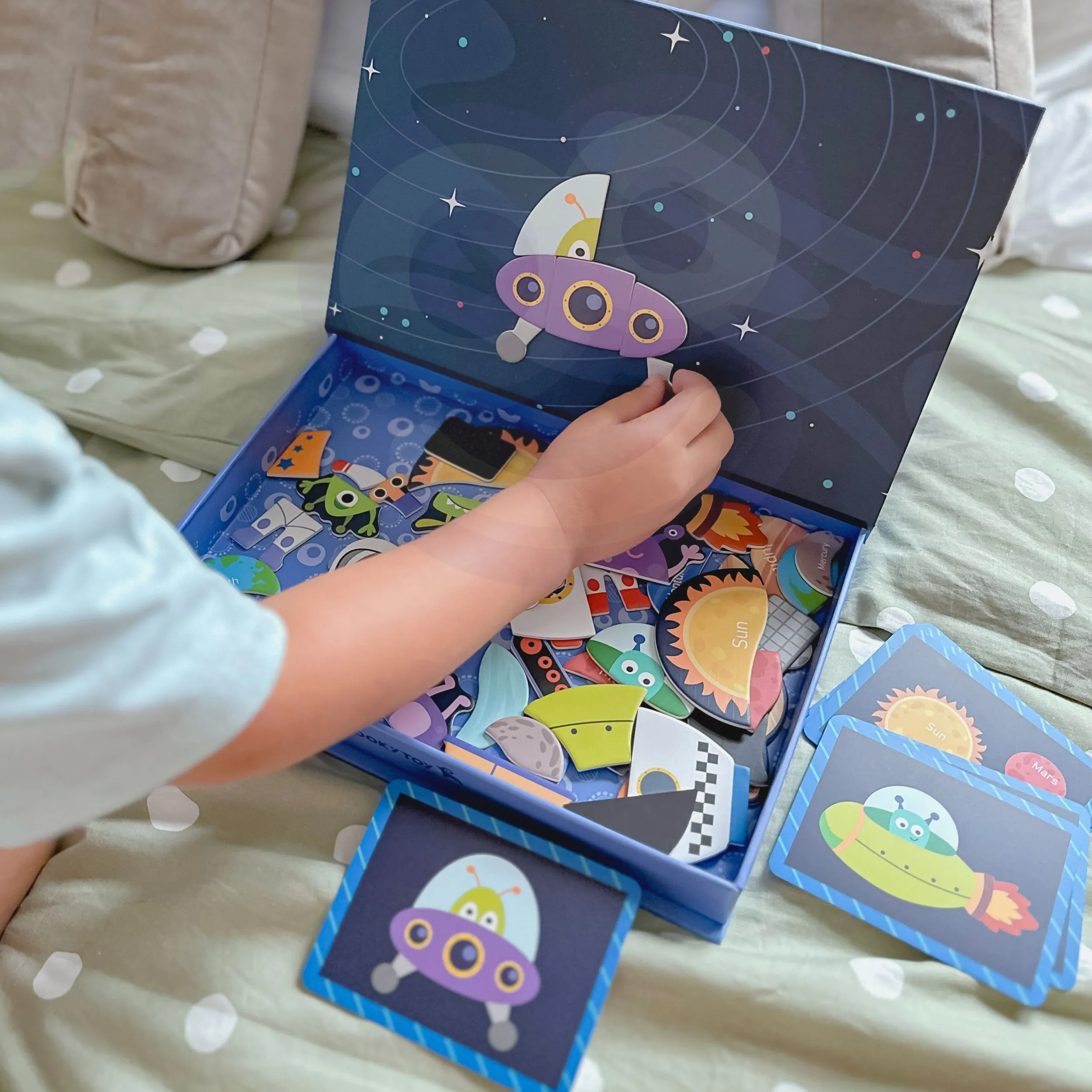 tooky toy magnetna slagalica kozmos - slika 5