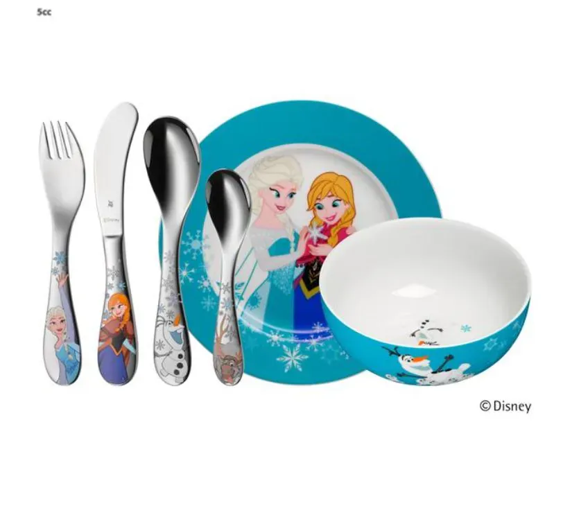 Dječji set pribora za jelo Frozen 6 komada - Pribislavec