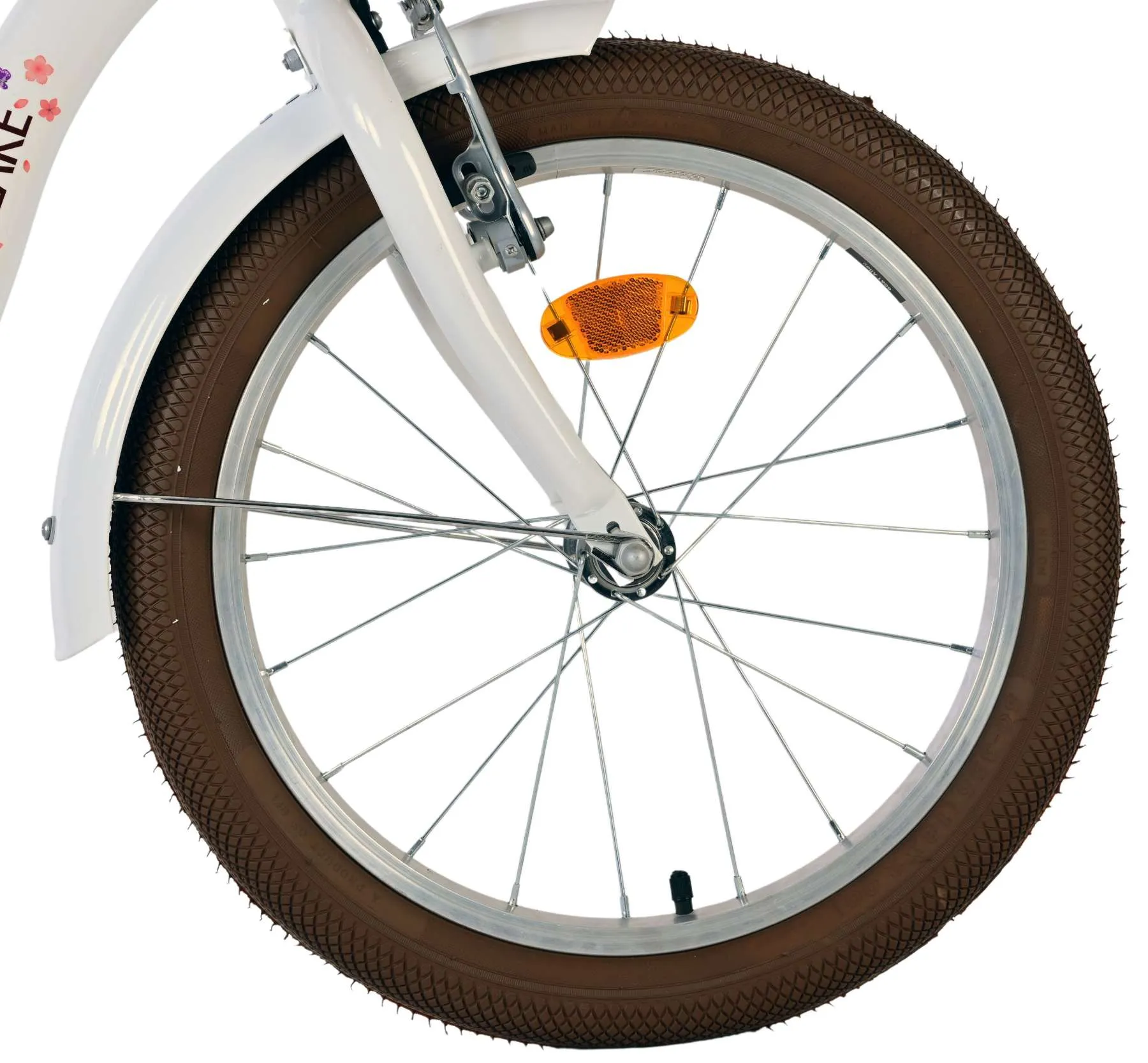 volare dječji bicikl blossom 18″ bijele boje - slika 5