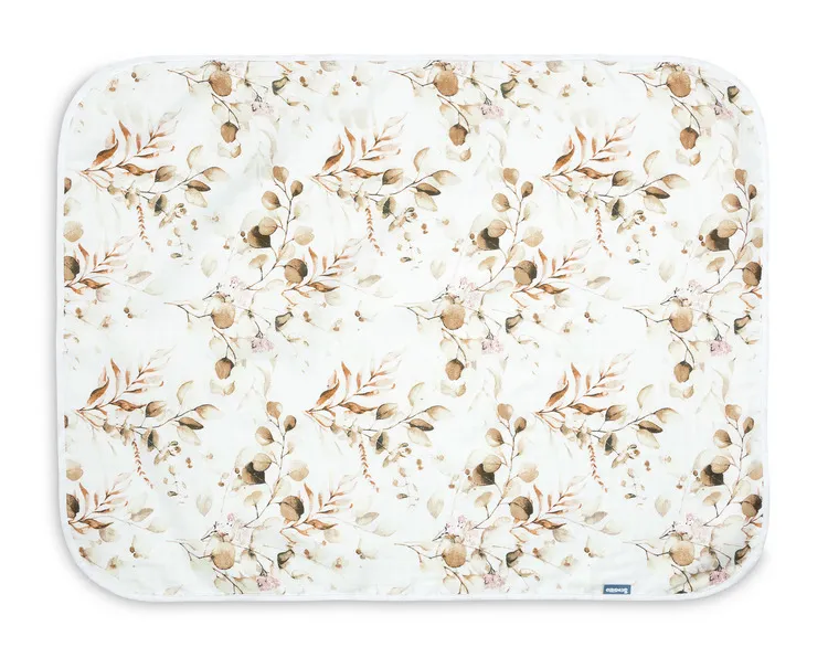 dvoslojni muslin pokrivač 80x100cm eukaliptus - slika 4