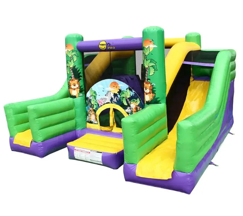 happy hop pro napuhanac jungle super bouncer 520x470x305 cm - slika 2