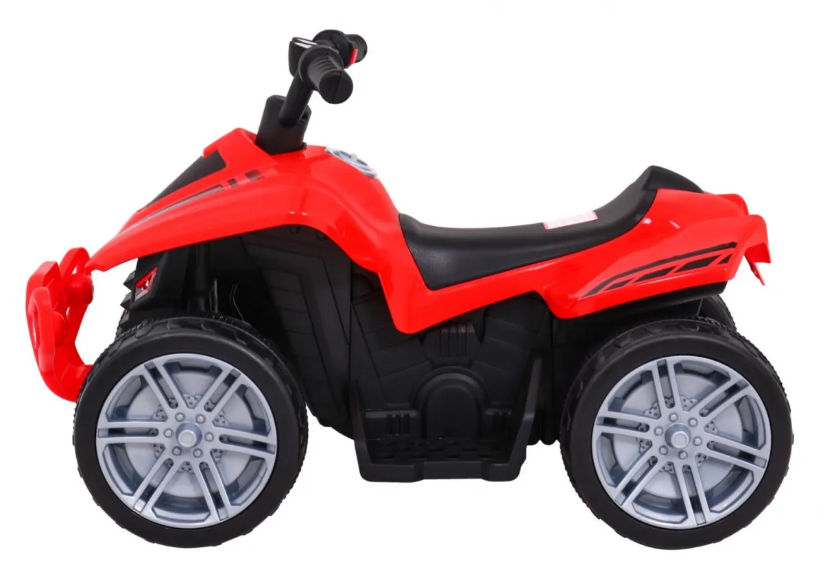 quad na akumulator, little monster crveni - slika 5