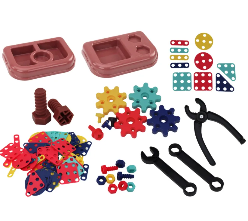 3d građevinske puzzle kocke u diy kutiji - slika 4