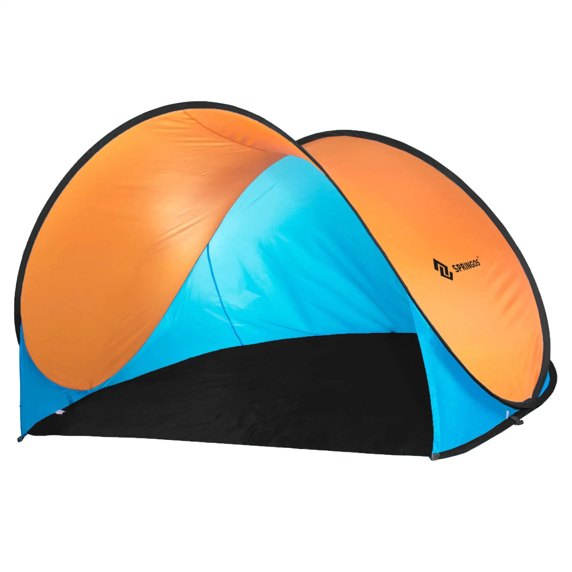 pop up šator narančasto plavi 200 x 120 cm - slika 6