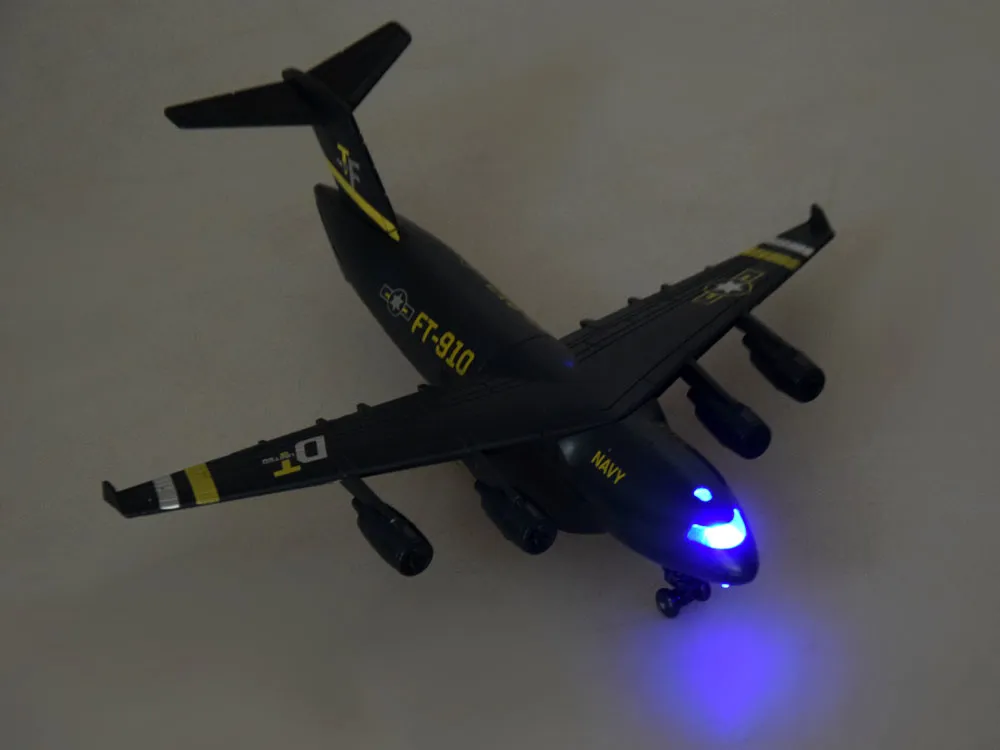 vojni transportni avion crni za4325cy - slika 4