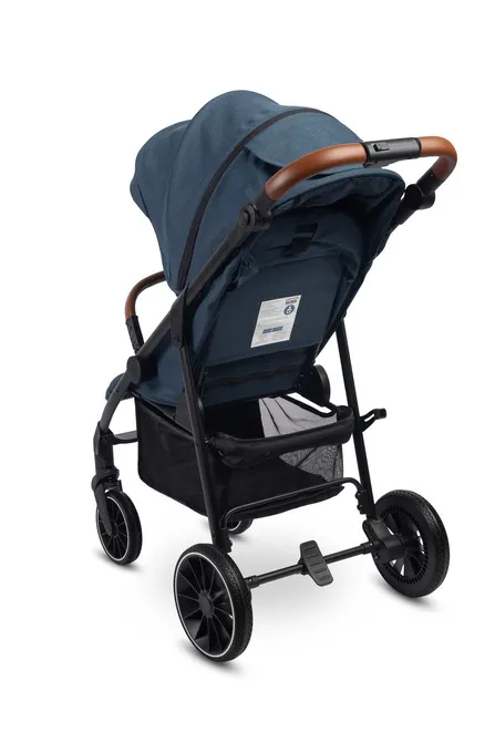 caretero dječja kolica elma - jeans plava - slika 4