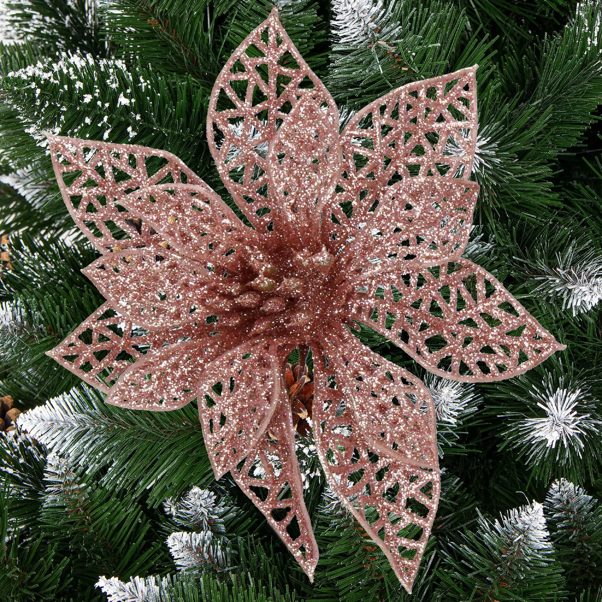božićni ukras “božićna zvijezda” – 11 × 11 cm - slika 5
