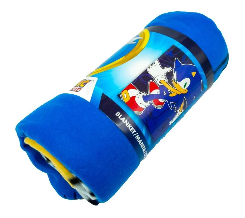 sonic the hedgehog dekica za djecu od flisa 100 x 140 cm - slika 3