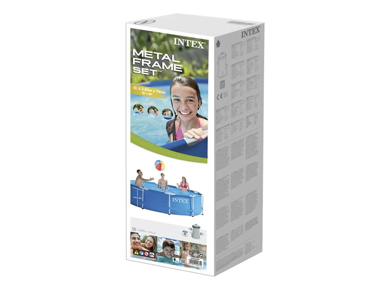okvirni vrtni bazen 305 x 76 cm intex - slika 6