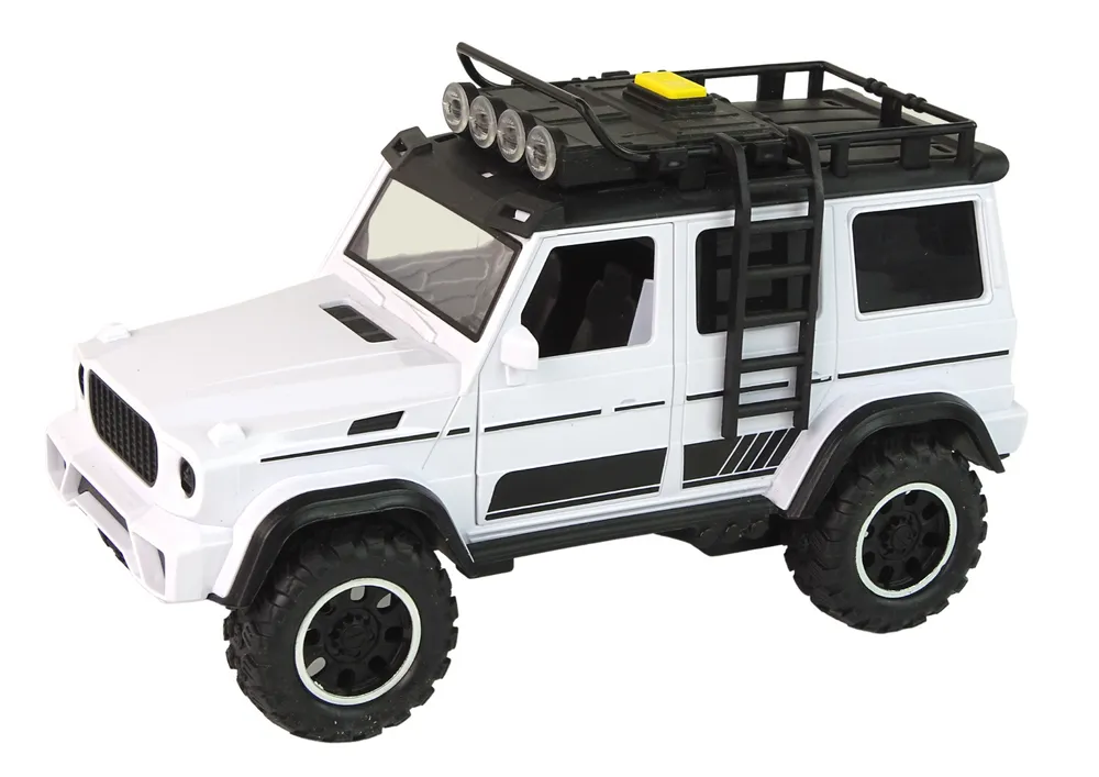 toystar off-road auto na frikcijski pogon bijeli - slika 3