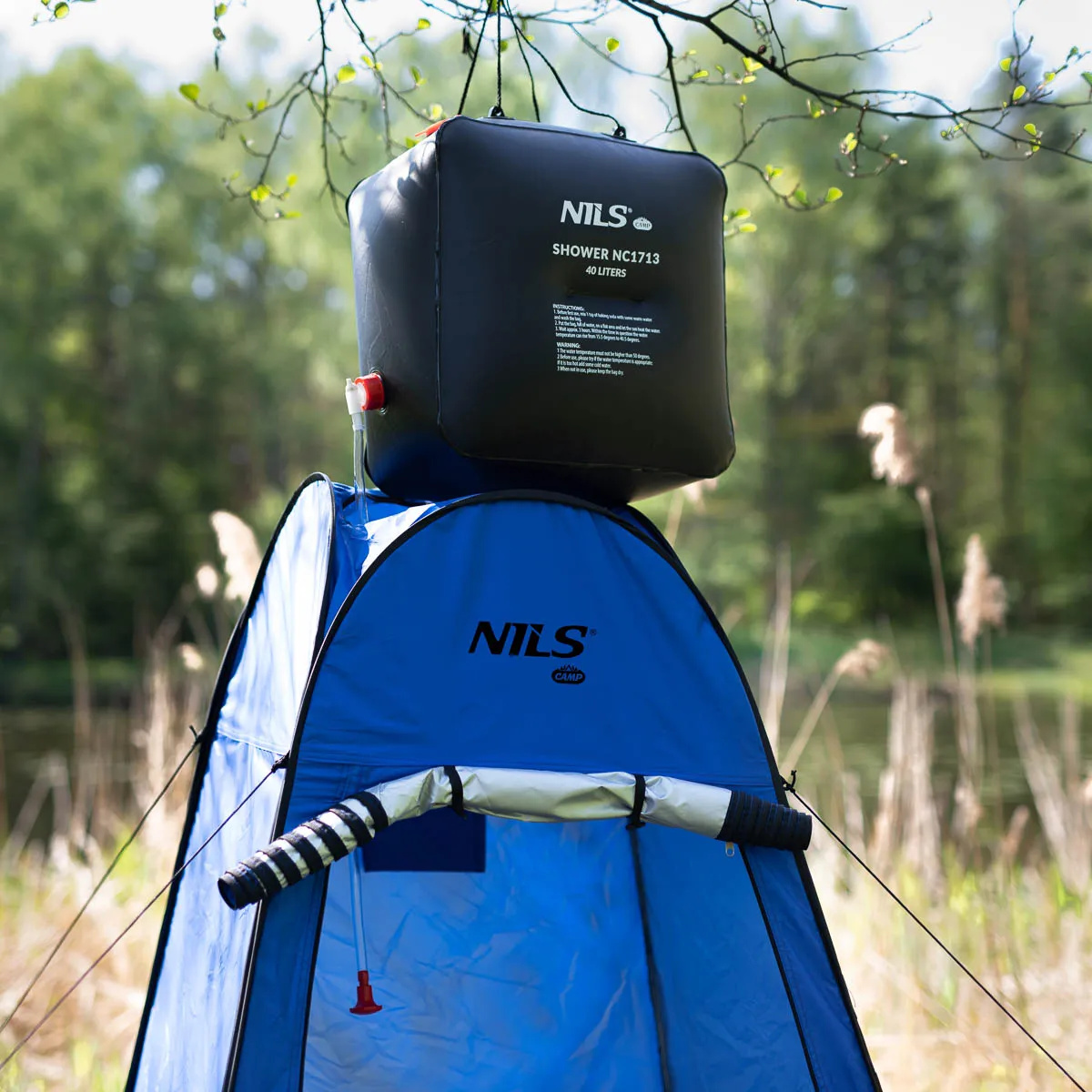 nils camp plavi šator za prevlačenje - slika 5