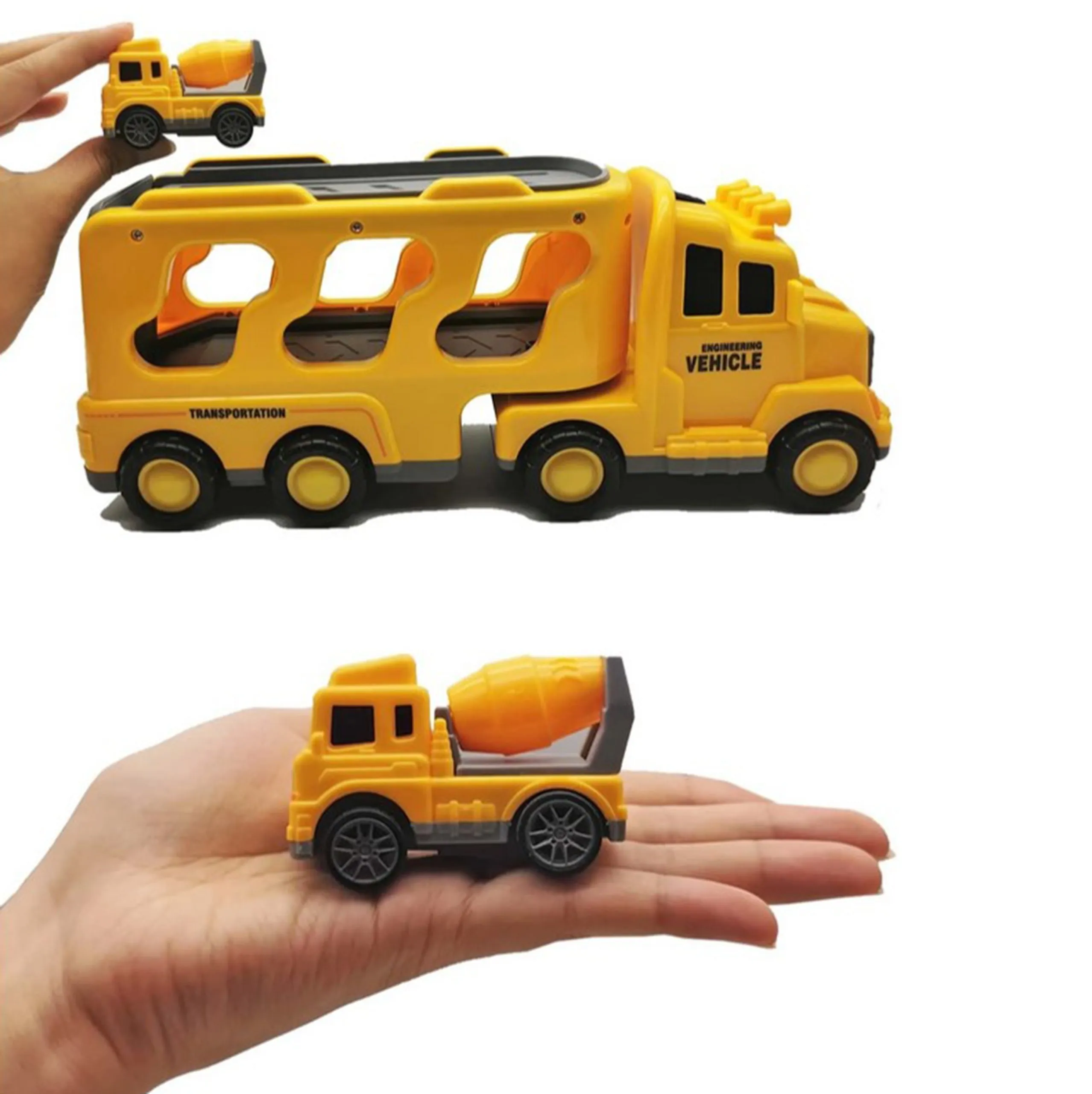 woopie set kamiona za vuču od 5 automobila - pomoć na cesti - slika 9
