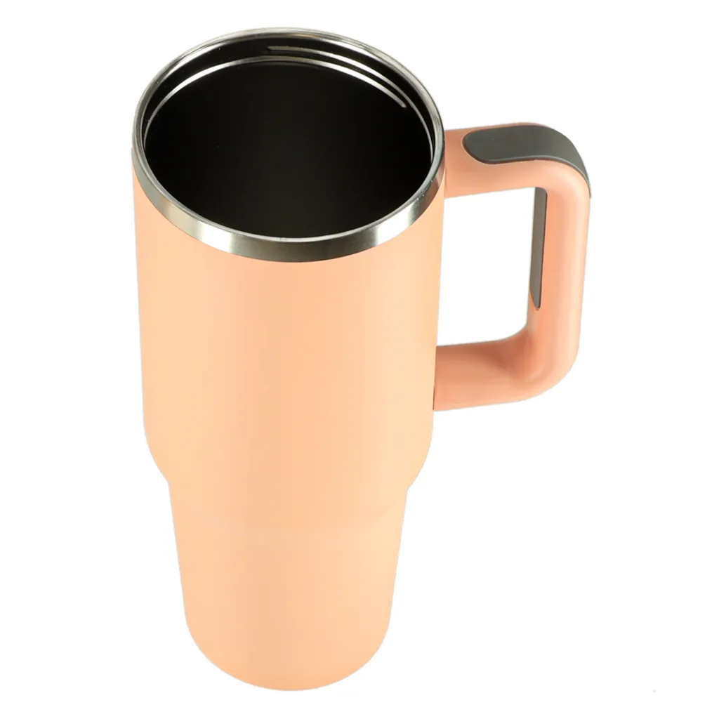 termo šalica s ručkom, termosica 1200 ml, ružičasta - slika 8